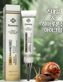 차스코 스네일 & 히아루론산 아이크림 40g