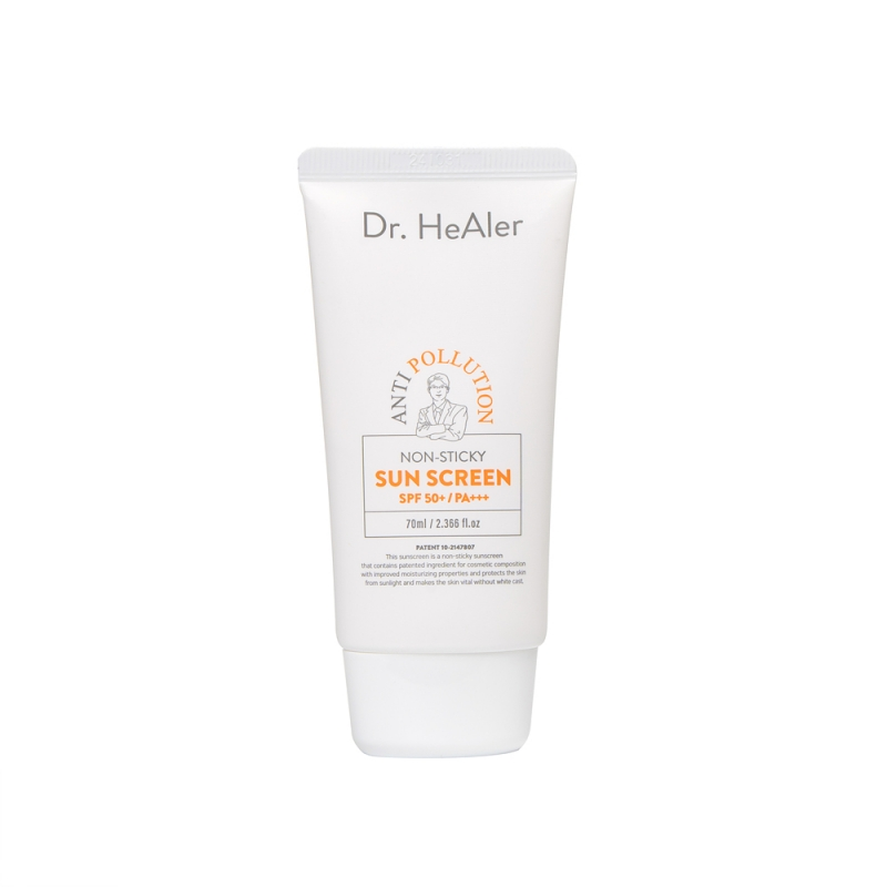 닥터힐러 안티폴루션 끈적임 없는 선스크린70ml (SPF50+PA+++)