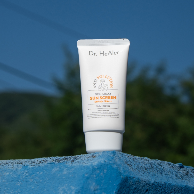 닥터힐러 안티폴루션 끈적임 없는 선스크린70ml (SPF50+PA+++)