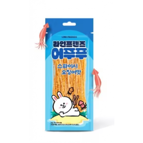 라인프렌즈 어푸푸 스파이시 오징어맛 48g
